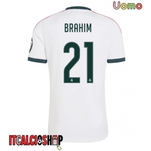 Real Madrid Brahim Diaz #21 Prima Maglia 2026-27 Manica Corta Real Madrid Brahim Diaz #21 Prima Maglia 2026-27 Manica Corta
